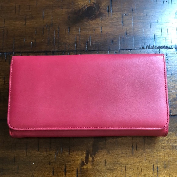 unbranded Handbags - Genuine Leather Elegant Red Women's Long Wallet